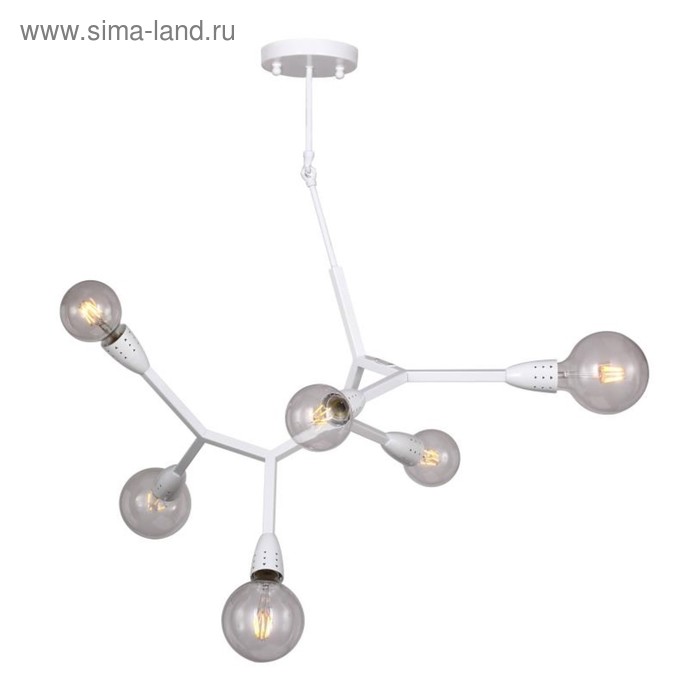 

Люстра Vopiscus 6x40Вт E27, белый 90x90x100 см