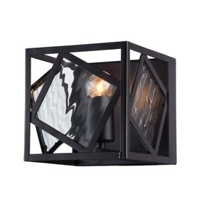 

Бра Florence 1x60Вт E27, чёрный 18,5x16,5x16,5 см