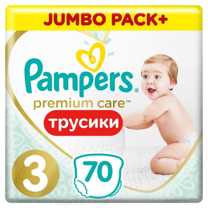 

Трусики Pampers Premium Care размер 3, 70 шт.