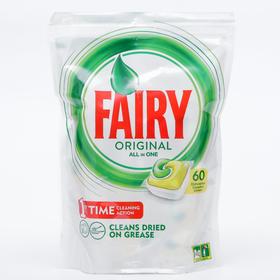 

Капсулы для посудомоечной машины Fairy Original all in one, 60 шт.