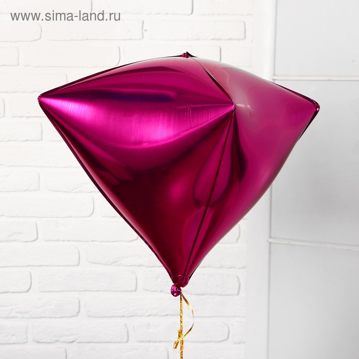 

Шар фольгированный 27" 3D, индивидуальная упаковка, цвет фуксии