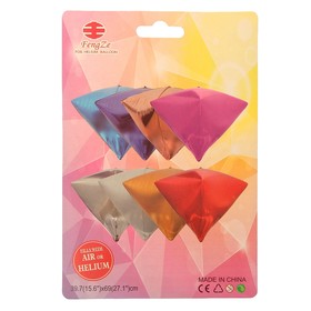 

Шар фольгированный 27" 3D, индивидуальная упаковка, цвет серебряный