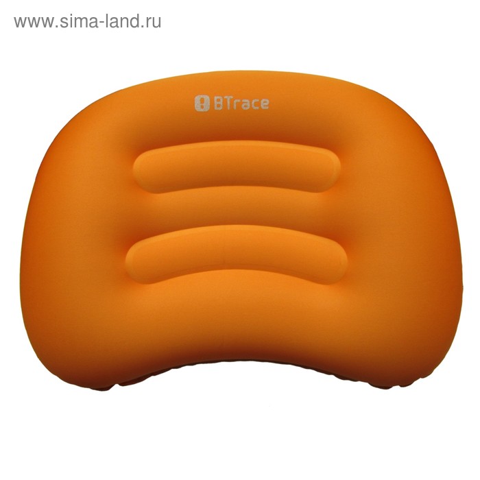 Подушка дорожная Air 51 x 36 х 8 см, оранжевый