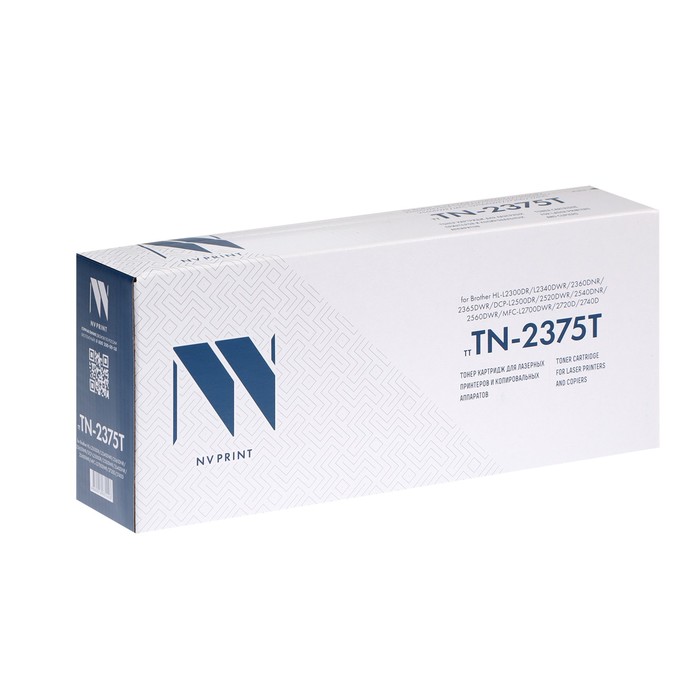 Картридж NV PRINT TN-2375T для Brother HL-L2300DR/DCP-L2500DR/MFC-L2700DWR (2600k), черный