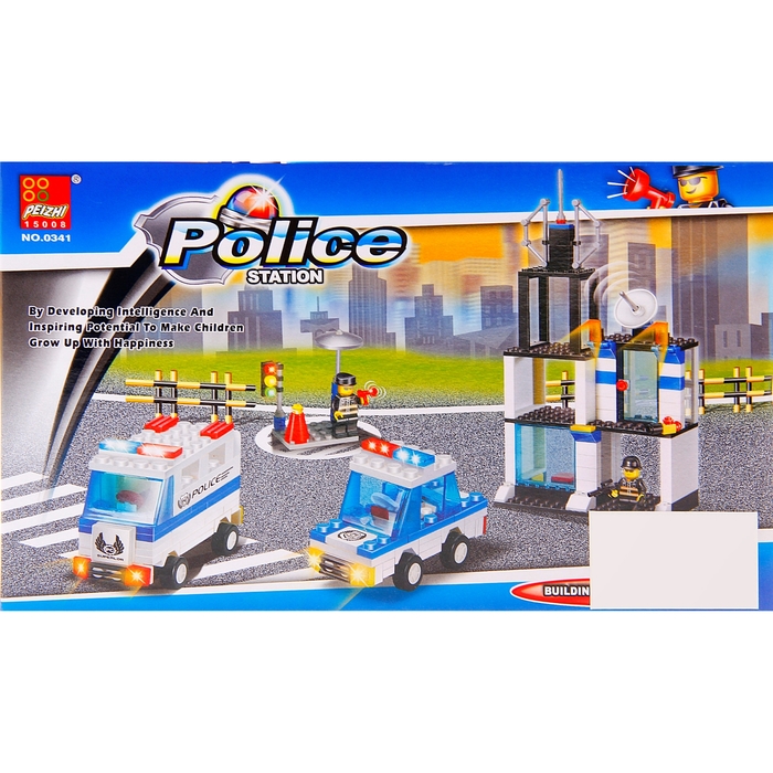 Конструктор «Городские спецслужбы», 105-106 деталей, МИКС