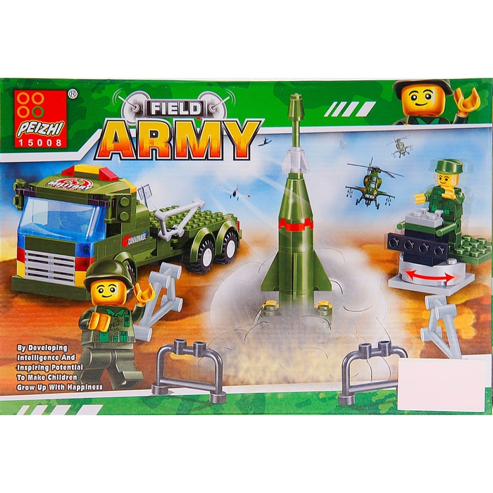 Конструктор «Ракетная установка», 172 детали