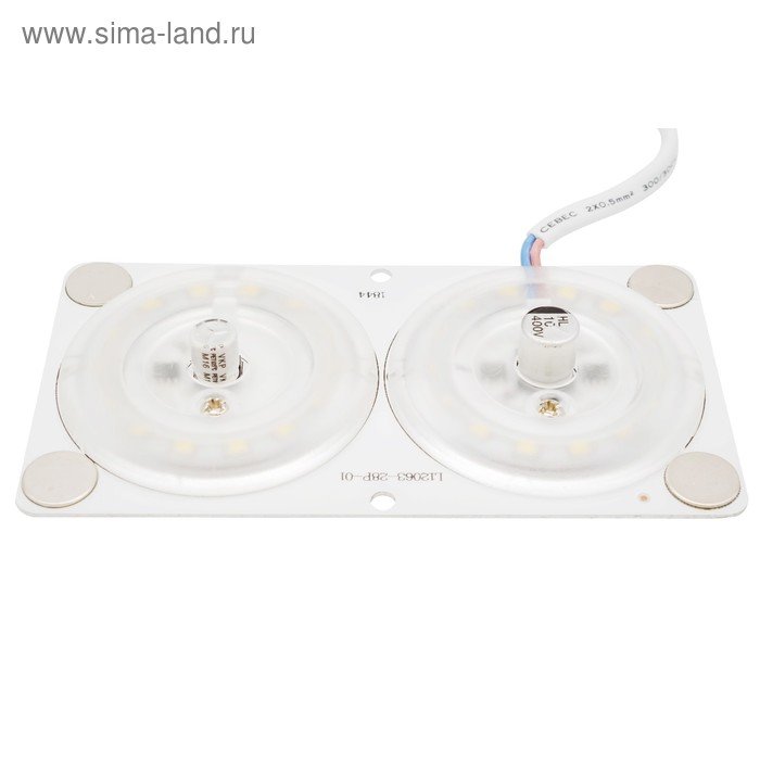 

Плата светодиодная 02-17, 220 В, 24 Вт, SMD2835, 6500К, 80Лм/Вт, IP20