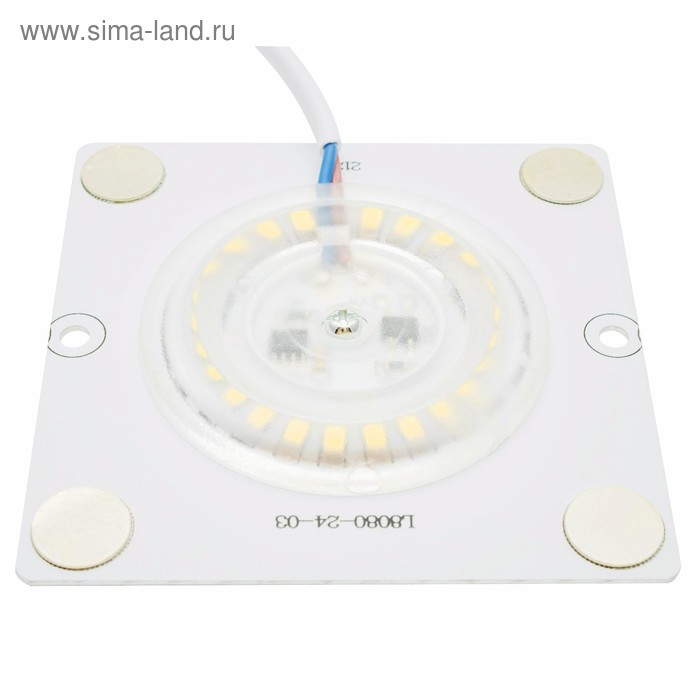 

Плата светодиодная 02-18, 220 В, 12 Вт, SMD2835, 2700К, 80Лм/Вт, IP20