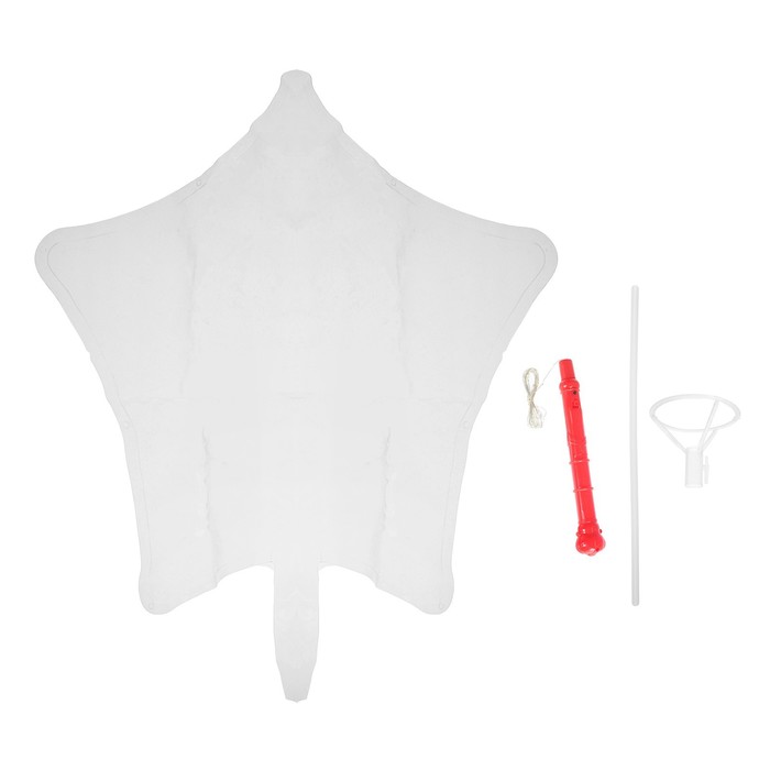 Шар светящийся полимерный 20" «Звезда», цвета МИКС 3744273