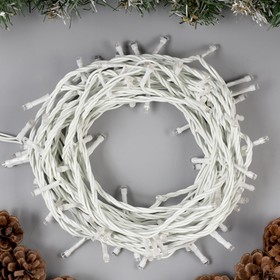 

УЦЕНКА НИТЬ уличная, Д: 10 м, Н.Б., LED-100-220V, 8 режимов, БЕЛЫЙ