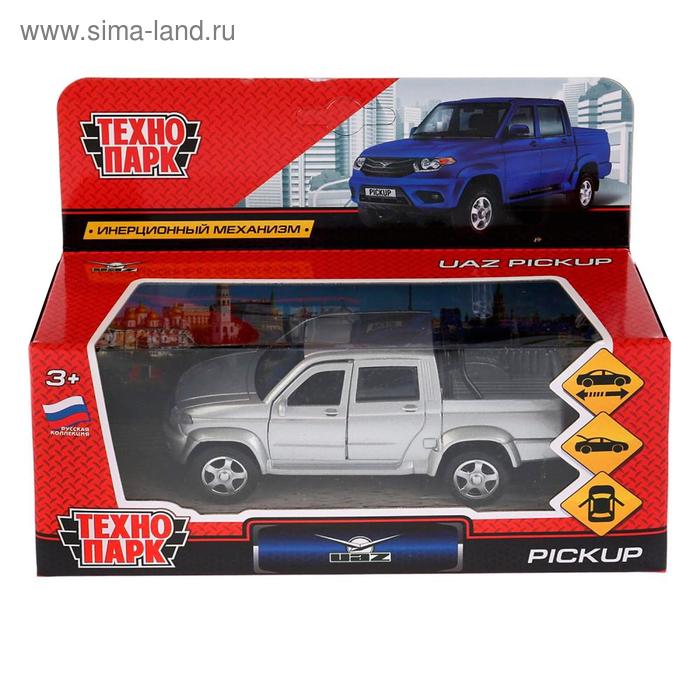 

Машина металлическая Uaz Pickup, 12 см, открывающиеся двери, багаж
