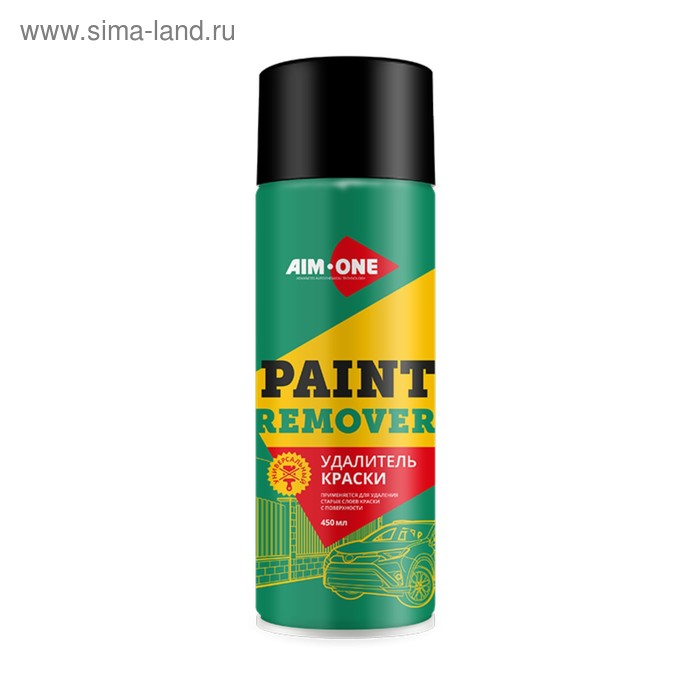 Смывка для удаления краски AIM-ONE Paint Remover PR-450, 0,45 мл aim one is450 размораживатель для удаления снега и льда aim one ice remover 420мл is 450