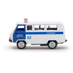 

Машина металлическая «Микроавтобус ДПС», масштаб 1:50, инерция