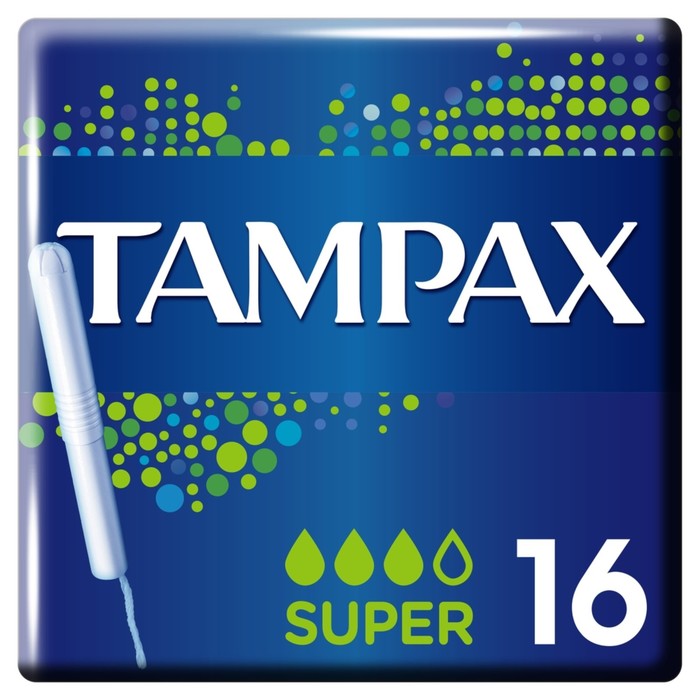 Тампоны с аппликатором Tampax Super, 16 шт.