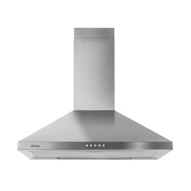 

Вытяжка Körting KHC 6431 X, каминная, 400 м3/ч, 3 скорости, 60 см, серебристая