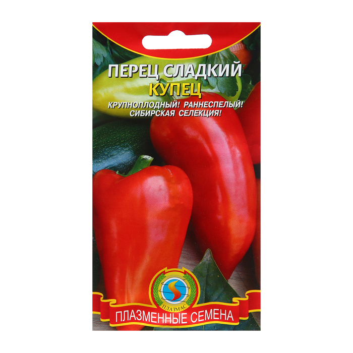 

Семена Перец "Купец", раннеспелый, 15 шт