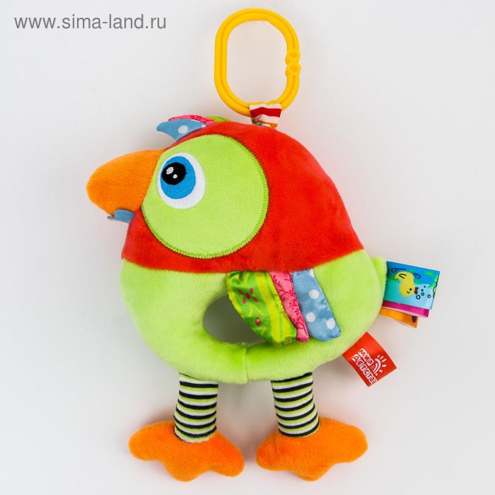 Развивающие игрушки, игрушки на логику  Сима-Ленд Подвеска детская «Попугай Яшка»