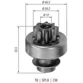 

Бендикс стартера MAGNETI MARELLI 940113020130
