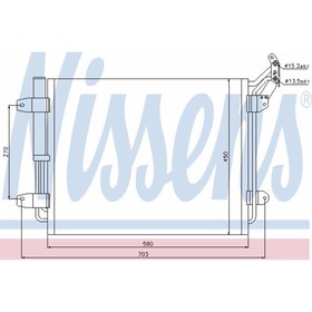 

Радиатор кондиционера NISSENS 940138