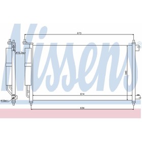 

Радиатор кондиционера NISSENS 94621