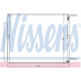 

Радиатор кондиционера NISSENS 94919