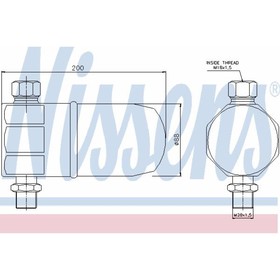 

Осушитель кондиционера NISSENS 95324