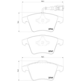 

Колодки тормозные TEXTAR 2374601