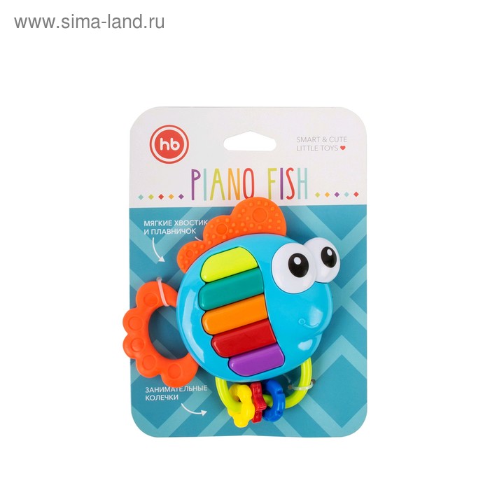 

Игрушка музыкальная Happy Baby Piano Fish