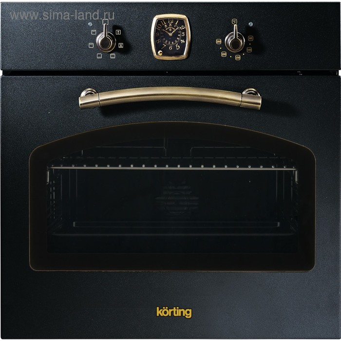 Духовой шкаф Körting OKB 460 RN, электрический, 64 л, класс А, чёрный