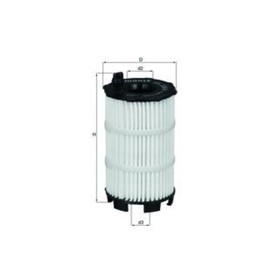

Фильтр масляный MAHLE ORIGINAL OX350/4D