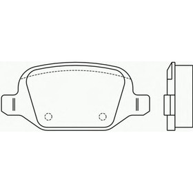 

Колодки тормозные BREMBO P23065