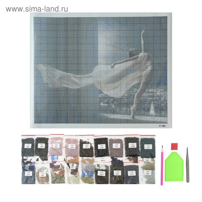 

Алмазная мозаика «Магия ночи» 50 × 40, 36 цветов
