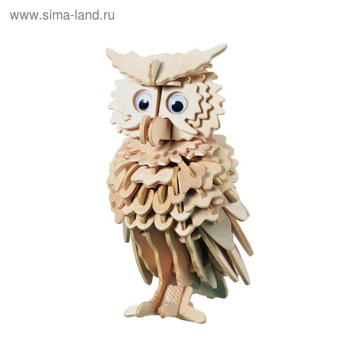 3D-модель сборная деревянная Чудо-Дерево «Сова» сборная деревянная модель сова