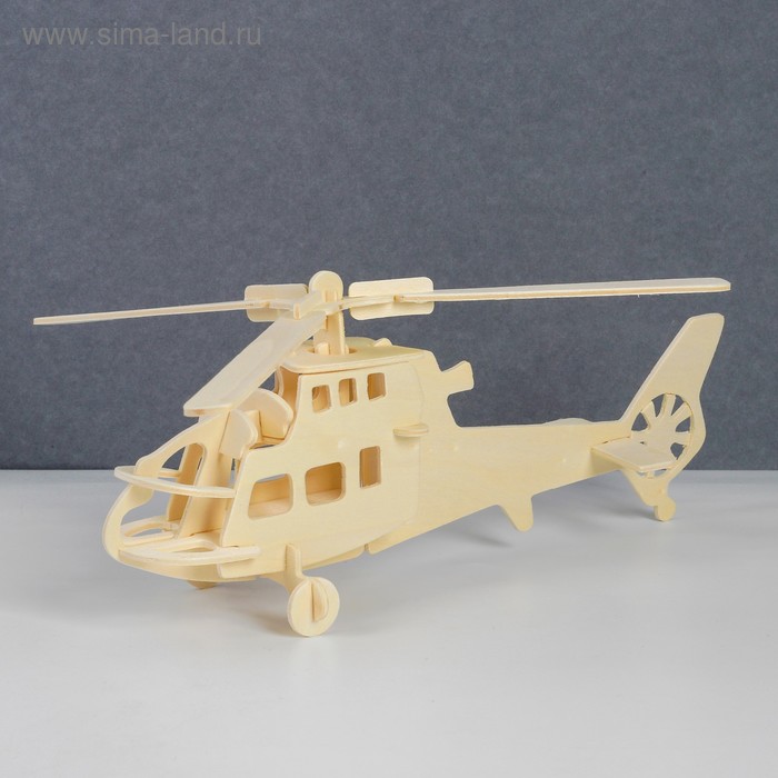 3D-модель сборная деревянная Чудо-Дерево «Вертолёт» 3d модель сборная деревянная чудо дерево вертолёт ми 35м