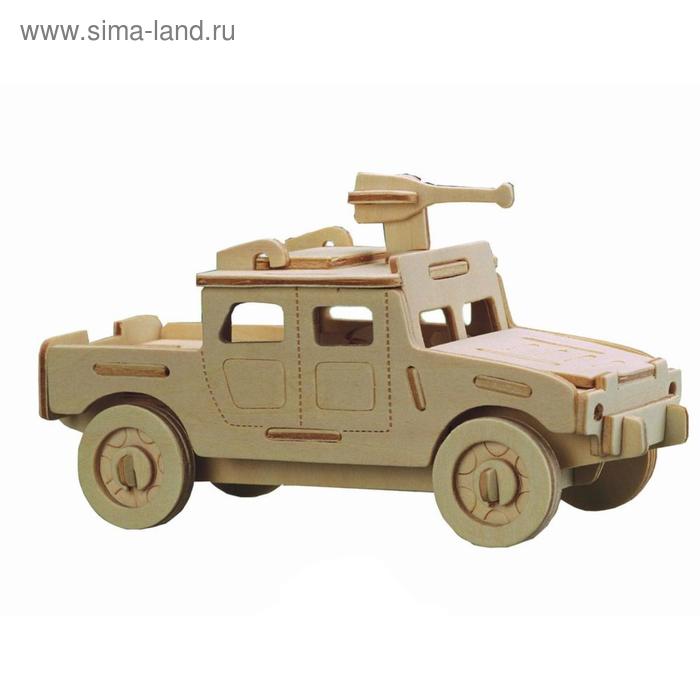 3D-модель сборная деревянная Чудо-Дерево «Военный внедорожник» сборная деревянная модель военный внедорожник