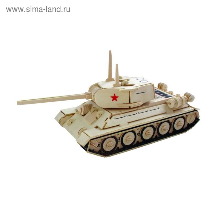 3D-модель сборная деревянная Чудо-Дерево «Средний танк» сборная деревянная модель средний танк