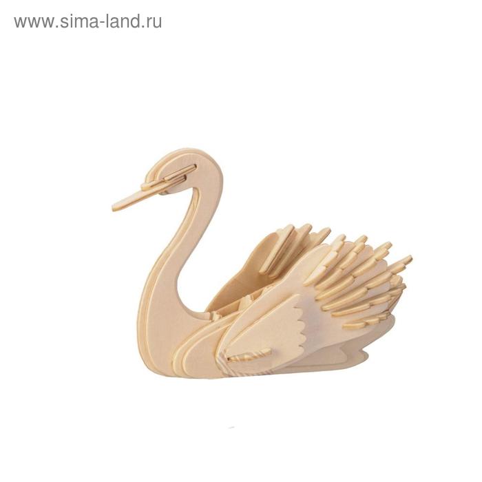 цена 3D-модель сборная деревянная Чудо-Дерево «Лебедь»