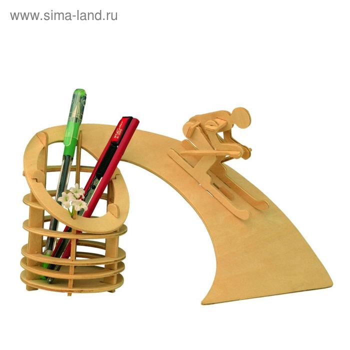 3D-модель сборная деревянная Чудо-Дерево «Лыжник»