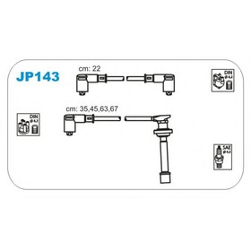 

Провода высоковольтные JANMOR JP143