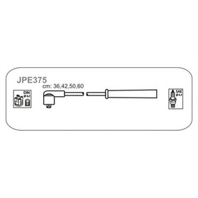 

Провода высоковольтные, комплект JANMOR JPE375