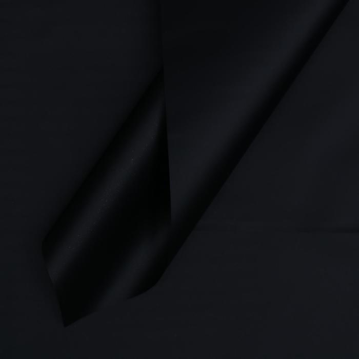 Пленка для цветов матовая Фриз, черная , 57 х 57 см