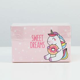 

Коробка на 2 капкейка Sweet dreams, 16 × 8 × 10 см