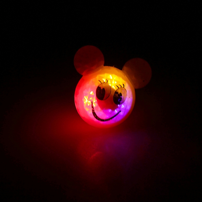 Карнавальное кольцо световое "Веселые улыбки", цвета МИКС