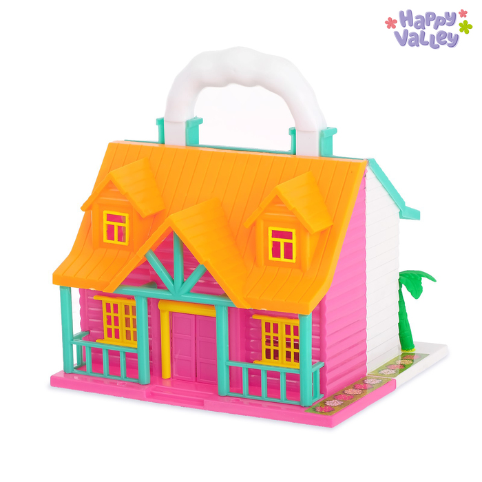 Дом для кукол "Коттедж" 2 в 1, с аксессуарами