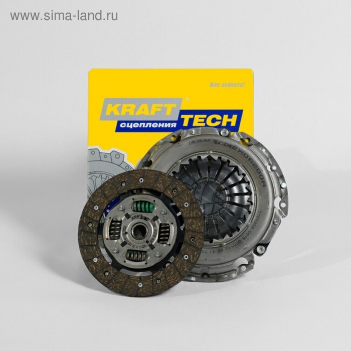 Комплект сцепления без подшипника KRAFTTECH W06200B9