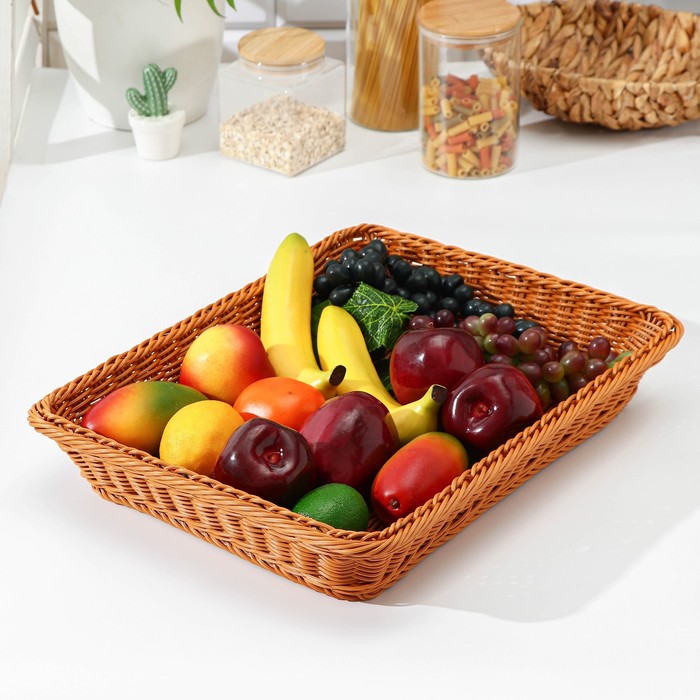 

Корзина для продуктов Доляна, 44,5×35×8 см