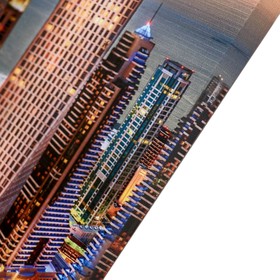 

Модульная картина "Небоскребы Дубая" (2-25х52; 1-30х60) 60х80 см