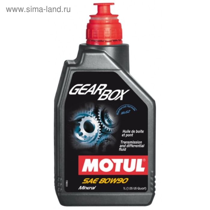 фото Масло трансмиссионное motul gearbox 80w-90, 1 л 105787