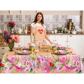 

Полотенце микрофибра "Доляна" LOVE, 30х30 см, п/э 200 гр/м2