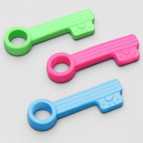 

Игрушка жевательная "Ключик", TPR, 10 см, микс цветов